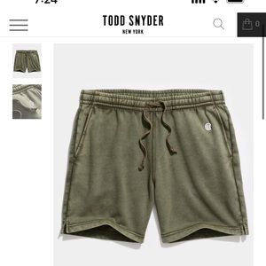 Todd Snyder x champion sweatshort, 10/10 condition